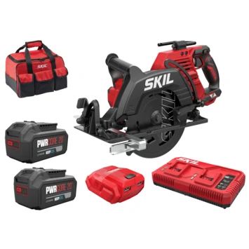 SKIL 20V Cirkelzaag 3572EA XP Brushless 66mm Incl. 2x 4,0Ah Accu + Snellader 1 SKIL 20V Cirkelzaag 3572EA XP Brushless 66mm Incl. 2x 4,0Ah Accu + Snellader